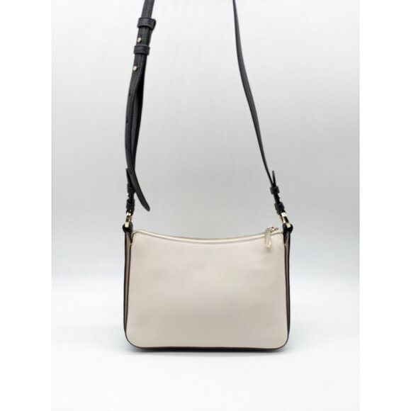 KATE SPADE NY Hudson pebbled leather small crossbody bag + Dust bag - Parchment - Picture 9 of 16